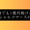 ゼロから24ヶ月で年収1億円を稼ぐ方法：ソーシャルコマース完全攻略